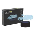 Manta SNL64RGB LED lempa 3D RGB dekoratyvinė automobiliui
