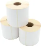 ARTDEV Thermal Transfer Label Roll 101.6 x 76,2mm, 40mm Core, 125mm OD, 960 Labels, White, Paper, Permanent Adhesive