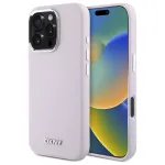DKNY DKHMP16LSMCHLP Hardcase Liquid Silicone MagSafe, skirta iPhone 16 Pro 6,3 colio, rožinė