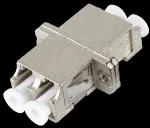 EFB Elektronik ECOFIBER LC Duplex Single-Mode Fiber Optic Coupler, Metal Housing, Ceramic Sleeve, Blue