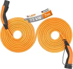Lapp Mobility Type 2 Helix Įkrovimo Laidas 22 kW 7 m Oranžinis