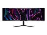 Acer Predator X49Xbmipphuzx 49 colių DQHD QD-OLED žaidėjų monitorius, 5120x1440, 240 Hz