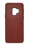 Evelatus Samsung Galaxy S9 Plus TPU dėklas su metaline plok&scaron;tele (magnetiniam laikikliui) Raudonas