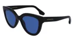 Victoria Beckham VB649S-001 Moteri&scaron;ki Akiniai nuo Saulės - Juodas Acetato Rėmelis, Pilki Polikarbonato Lę&scaron;iai, 52 mm