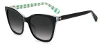 KATE SPADE DESIS807F59O Moteri&scaron;ki Akiniai nuo Saulės, Havana Acetato Rėmelis, Rudi Gradientiniai Lę&scaron;iai 55/17/140 mm