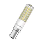 OSRAM LED SPECIAL T 6,5W 827 Clear B15d Tubulinė LED lempa, 806 lm, 2700 K, &scaron;ilta balta, nedimnuojama, pakuotė po 2 vnt.