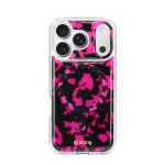 Crong Deluxe MAG Cover - Dėklas, skirtas iPhone 17 Pro MagSafe (Pink Tortoise)