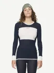 Devold Wool Mesh 190 moteri&scaron;ki termo mar&scaron;kinėliai, tamsiai mėlyna/kreminė balta, M dydis