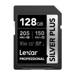 Lexar Professional SILVER PLUS SDXC 128GB atminties kortelė UHS-I U3 V30