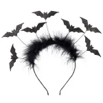 Souza! Hermione Bat Headband with Faux Fur - Black