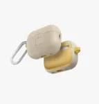 UNIQ Clyde Lock Case, skirtas AirPods Pro 2 (2022/2023) &ndash; Dramblio kaulo/Kanarų geltona