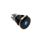 DimasTech vandal-proof push mygtukas 22 mm Blackline Dot RGB PD223