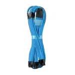 CableMod C-Series PRO ModMesh 12VHPWR į 3x PCI-e laidas, skirtas Corsair - 60 cm, &scaron;viesiai mėlynas