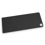 EK Water Blocks Quantum Vector RX 6700XT Black &ndash; Juoda anoduoto aliuminio galinė plok&scaron;tė