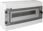 ELEKTRO-PLAST OPAT&Oacute;WEK Hermetinis modulinis skirstomasis skydas (500V AC, 1000V DC) 1x18 pavir&scaron;inis montavimas (N+PE) IP65 RH-18