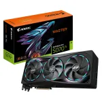 GIGABYTE AORUS GeForce RTX 5070 Ti MASTER 16G vaizdo plok&scaron;tė - 16 GB GDDR7, 256 bit, PCI-E 5.0, 2670 MHz, 3x DP 2.1a, 1x HDMI 2.1b, NVIDIA DLSS 4, GV-N507TAORUS M-16GD