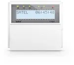 Satel INT-KLCD-W valdymo klaviatūra su LCD ekranu INTEGRA centralėms, balto ap&scaron;vietimo, balta