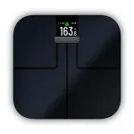 Garmin Index S2 i&scaron;maniosios svarstyklės (juodos) su Wi-Fi, kūno sudėties analize, 16 vartotojų profilių