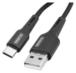 Somostel USB-A į USB-C Quick Charge 3.0 laidas 1 m, juodas