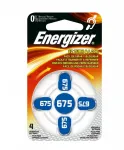 Energizer cinko oro klausos aparatų baterijos, 675 dydis (AZ675DP-4 TL4)