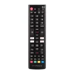 Vivanco VVREMOTELGK universali LG televizorių nuotolinio valdymo pultas &ndash; juoda