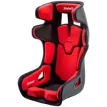 Sabelt GT PAD XL lenktyninė sėdynė, stiklo pluo&scaron;to kevalas, FIA patvirtinta, modulinė - juoda/raudona