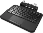 Zebra 2-in-1 klaviatūra su jutikliniu kilimėliu, su ap&scaron;vietimu, skirta ET6x plan&scaron;etėms