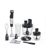 Panardintuvinis blenderis Tefal Quickchef+ HB67G830 1000 W 0,8 L juodas, nerūdijantis plienas