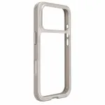 Evelatus Apple iPhone 17 Pro LiveCase hibridinis dėklas su stovu PC+TPU sidabrinis