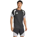 adidas Tiro 26 Competition Training Jersey vyri&scaron;ka futbolo treniruočių mar&scaron;kinėliai juodi-pilki-balti JX4254 S