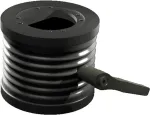 Rittal CP pakreipimo adapteris &plusmn;45&deg; &Oslash; 130 mm atraminės rankos jungčiai, lietas aliuminis, grafito pilkas RAL 7024 6206.420