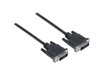 EXSYS DVI-D Dual Link kabelis 24+1 kontaktų, vyri&scaron;kas-vyri&scaron;kas, 5 m, juodas EX-K6310-5