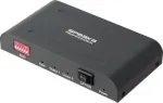SpeaKa Professional SP-HSAE-100 2 prievadų HDMI skirstytuvas su papildomu USB-C įėjimu, 8K 30Hz, HDCP 2.3, HDR, Dolby Vision, juodas SP-14570404