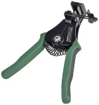 BR&Uuml;DER MANNESMANN automatinės vielos nuėmimo replės, žalios, su grąžinimo spyruokle, SK5 plieno žandais, 0,2&ndash;6,0 mm&sup2; (M10981)