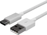 FLEXLINE FL31-13043 USB-A į USB-C įkrovimo ir sinchronizavimo kabelis, 2.0, ABS, baltas, 2 m