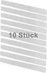 IT-BUDGET Spar-Pack 10x 19 inch 1U tu&scaron;ti rack skydeliai, &scaron;viesiai pilki, metaliniai ZAA90ITBBP1HEG