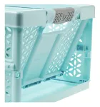keeeper Profi Folding Box lea, 32 litrų, Aquamarine, keliamoji galia 30 kg, Soft Grip rankenos, PP/TPE, 1 vnt. 10296624000NN
