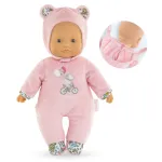 Mink&scaron;tas žaislinis me&scaron;kiukas Simba-Dickie Corolle Mon Doudou Corolle Sweetheart rožinis &ndash; guodžianti pliu&scaron;inė lėlė