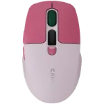 Canyon MW-26 &ndash; 2in1 belaidė optinė pelė Bluetooth / 2,4 GHz &ndash; tyli &ndash; rožinė
