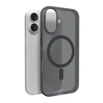 Puro Daylight MagSafe silikoninis dėklas, skirtas iPhone 16 Plus, juodas