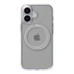 Apsauginis dėklas i&scaron;maniajam telefonui Torras Ostand Pro, skirtas iPhone 16, permatomas, plonas, palaiko belaidį įkrovimą