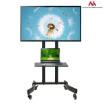 Maclean MC-739 profesionalus TV stovas su ratukais, 32-65 col. (165,1 cm), maks. 40 kg, VESA iki 400x600, juodos spalvos