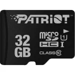 &bdquo;Patriot PSF32GMDC10&ldquo; microSDHC atminties kortelė &ndash; 32 GB, UHS-I, Class 10 (U1), V10, 80 MB/s, juoda
