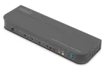 DIGITUS KVM jungiklis 4x1 DP DP/HDMI Out USB 4Kx2K 60Hz