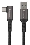 GENESIS NVC-2220 USB laidas USB 3.2 Gen 1 (3.1 Gen 1) 3 m USB A USB C Juodas, Pilkas