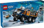 LEGO City Arktinis tyrinėjimų sunkvežimis 60471 &ndash; 1064 dalių rinkinys su 4 minifigūromis, mobilia laboratorija, nuo 8 metų