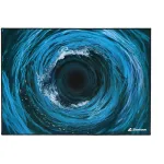 Sharkoon SKILLER SFM12 Undertow grindų apsaugos kilimėlis, 140 x 100 cm, juodas/mėlynas/baltas