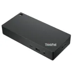 Lenovo ThinkPad Universal USB-C stotelė, laidinė, USB 3.2 Gen 1 (3.1 Gen 1) Type-C, juoda