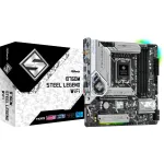 Motininė plok&scaron;tė ASRock B760M Steel Legend WiFi &mdash; Intel B760, LGA 1700, micro ATX, DDR5, 4 DIMM, 128GB, Wi‑Fi 6E, 2.5Gb LAN