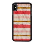Telefono dėklas iKins, skirtas iPhone XS Max &mdash; juodas, trumpo pyrago dizainas